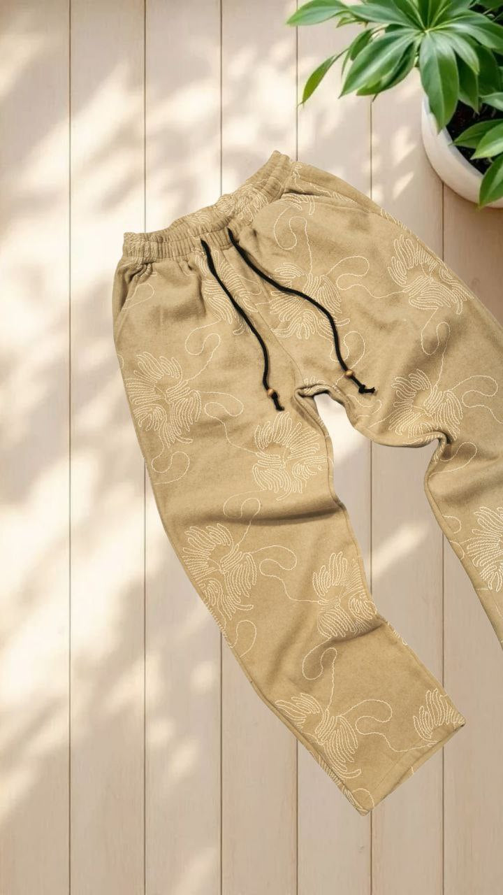 Men’s Bohemian Relax Fit Drawstring Pants