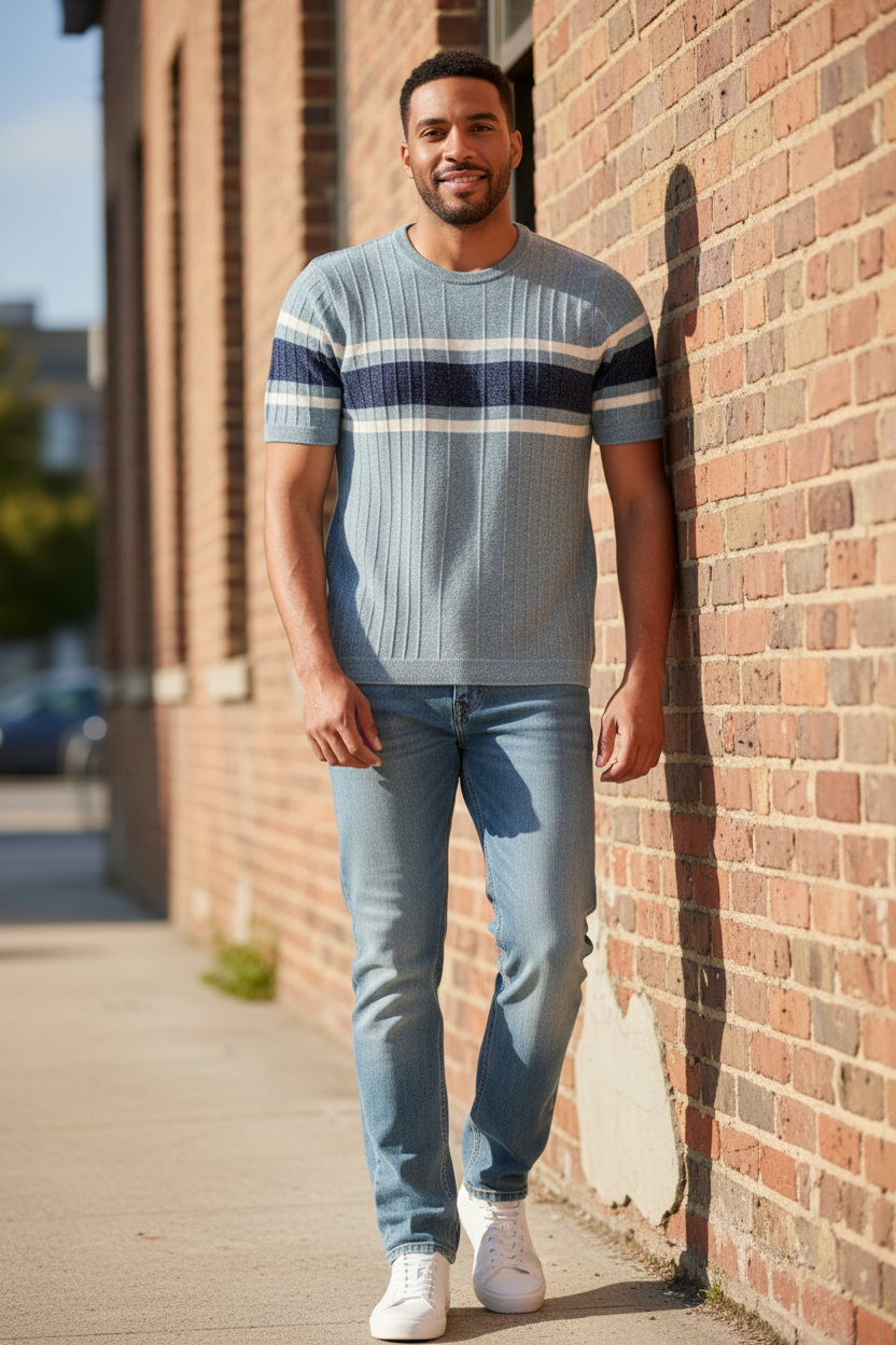 Men's Woven Casual Jacket - 6 PCS Pack