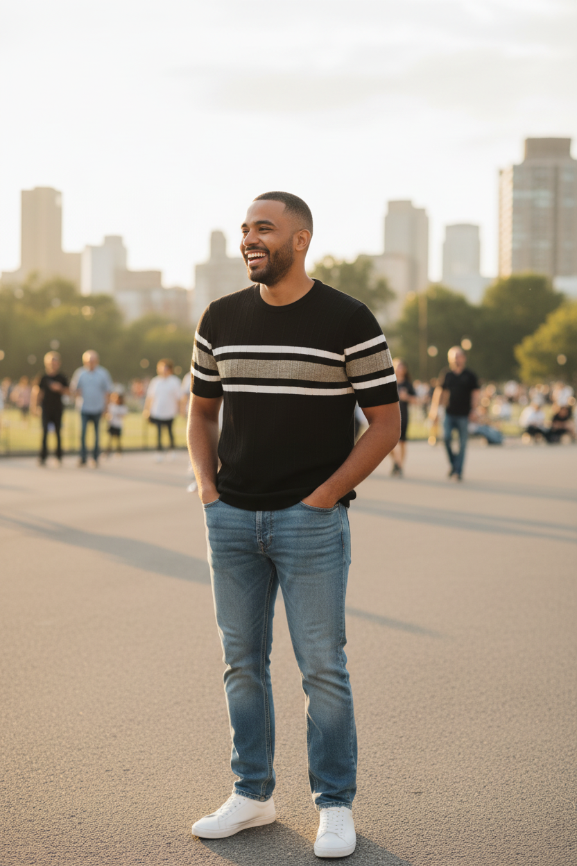 Men's Woven Casual Jacket - 6 PCS Pack