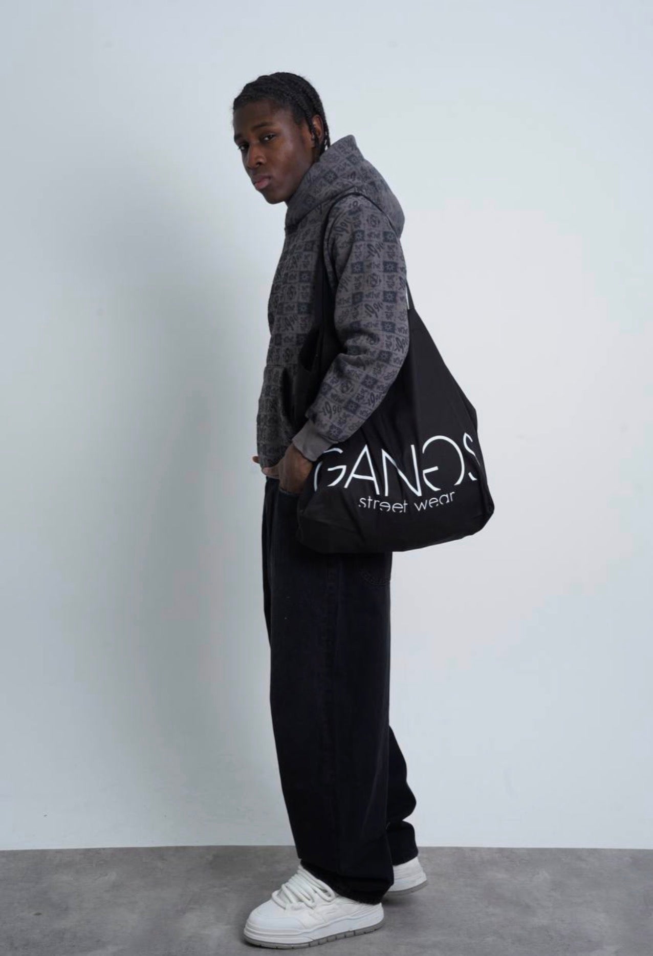 Men’s Patterned Hoodie – Premium Fleece | Wholesale Pack (6 PCS)