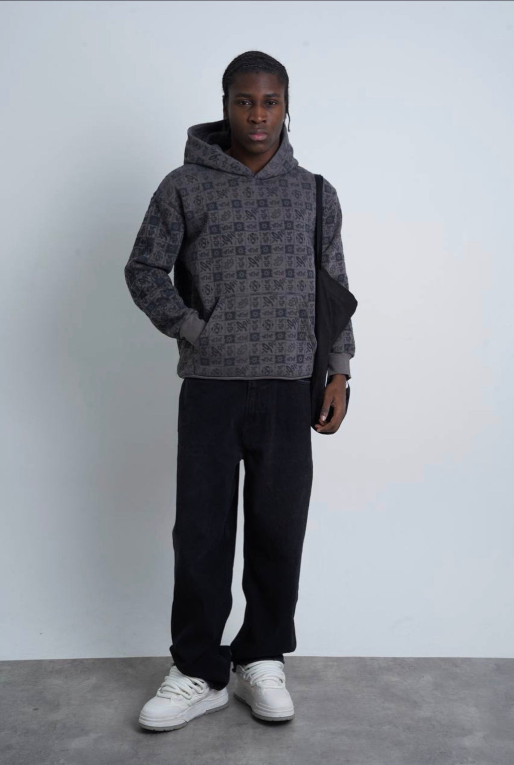 Men’s Patterned Hoodie – Premium Fleece | Wholesale Pack (6 PCS)