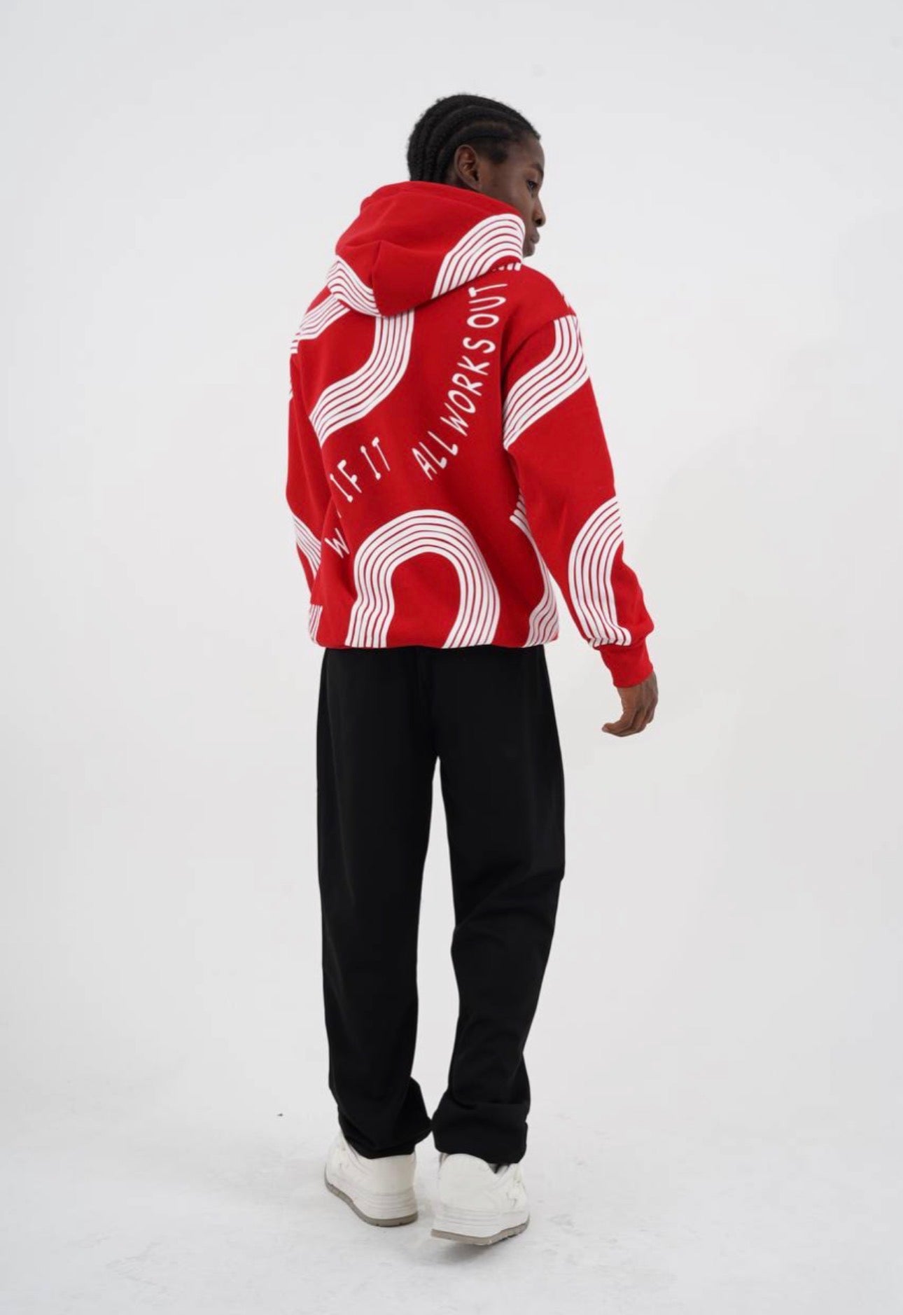 Men’s Patterned Hoodie – Premium Fleece | Wholesale Pack (6 PCS)