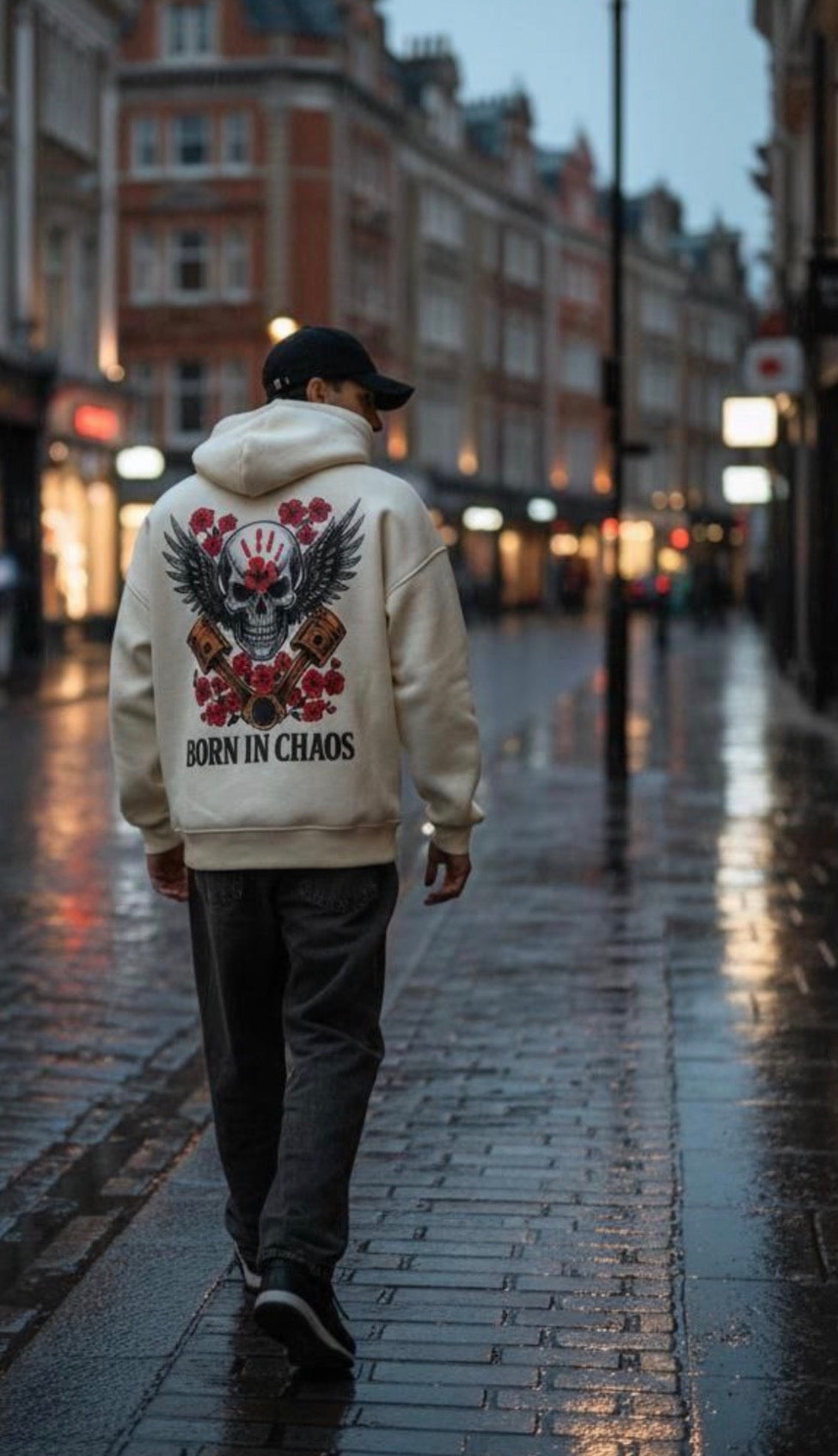 Men’s Patterned Hoodie – Premium Fleece | Wholesale Pack (6 PCS)